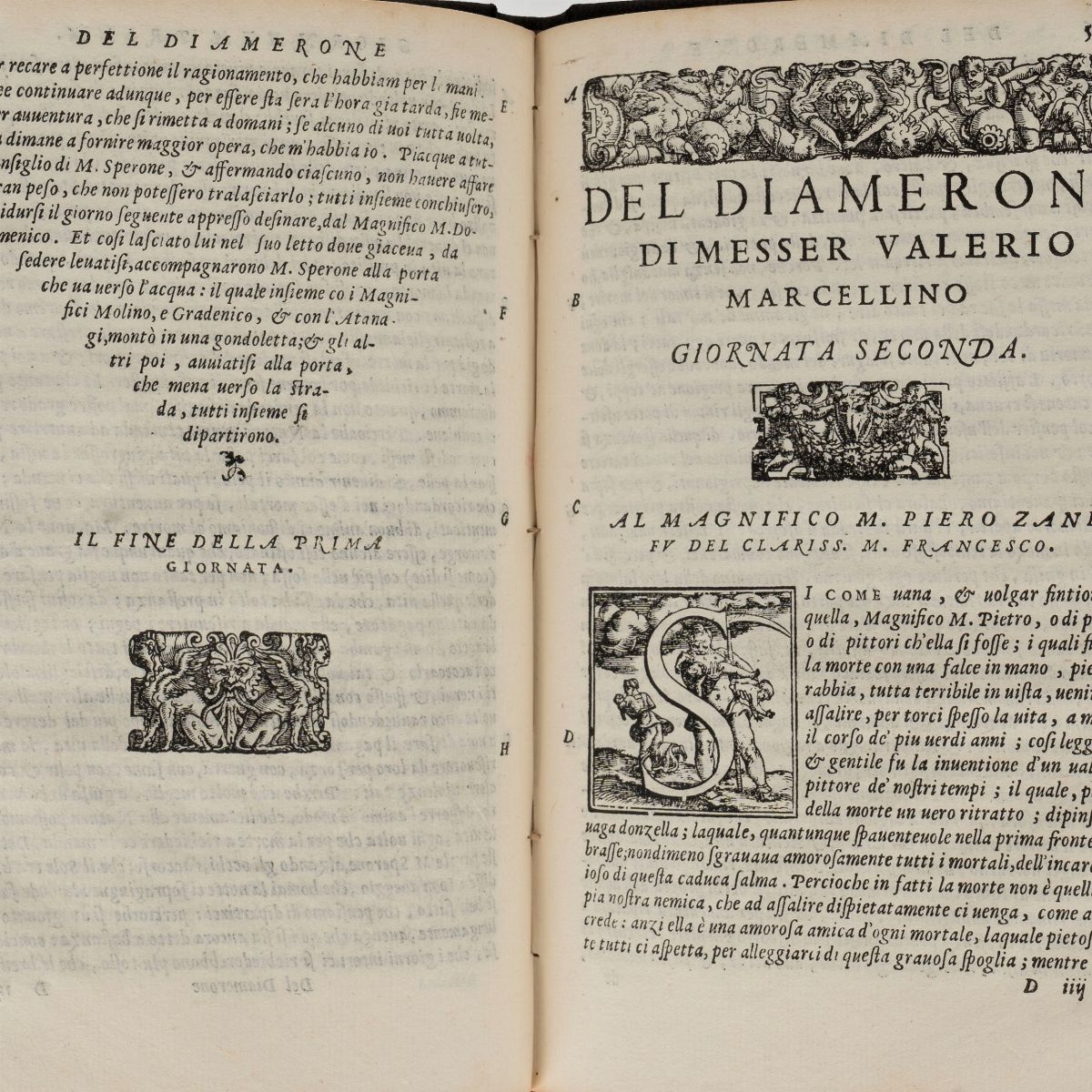 Valerio Marcellino - Il Diamerone... Ove con vive ragioni si mostra, la morte non esser quel male...