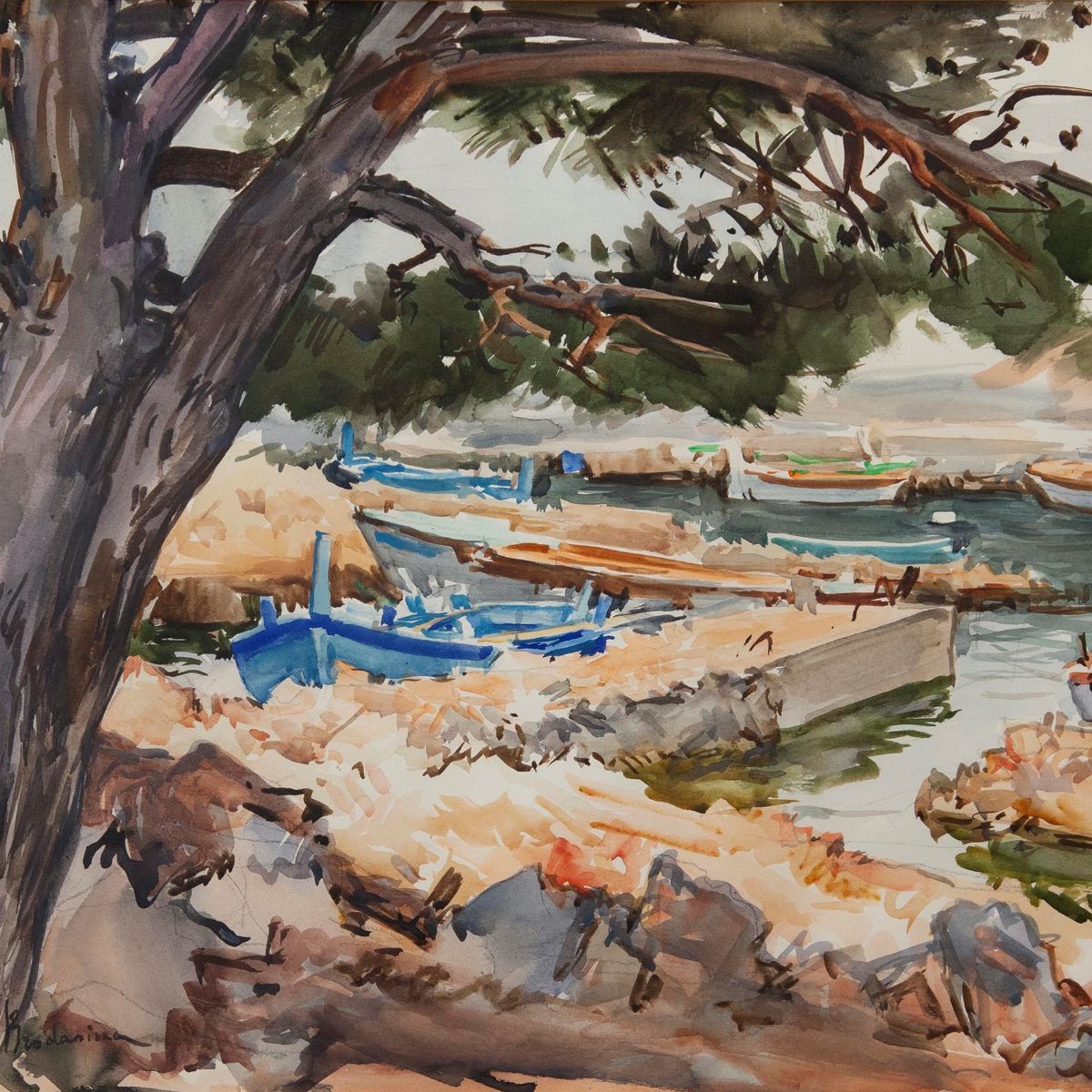 Aldo Raimondi - Vedute con Barche