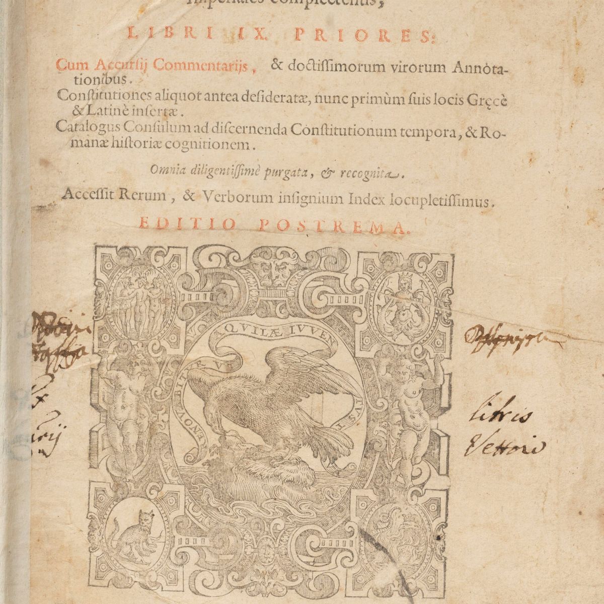 Giustiniano i [imperatore Bizantino] - Giustiniano I, Codicis Domini Iustiniani, Constitutiones i...
