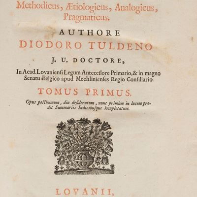 Diodorus Tuldenus, Commentarius in Digesta sive Pandectas, methodicus, aetiologicus, analogicus, ...