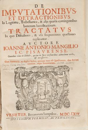 De Imputationibus et Detractionibus in Legitima, Trebellianica et aliis Quartis contingentibus bonorum haereditariorum Tractatus