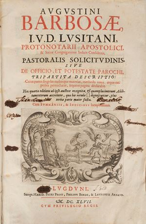 Of office and power of parishes tripartite descriptio