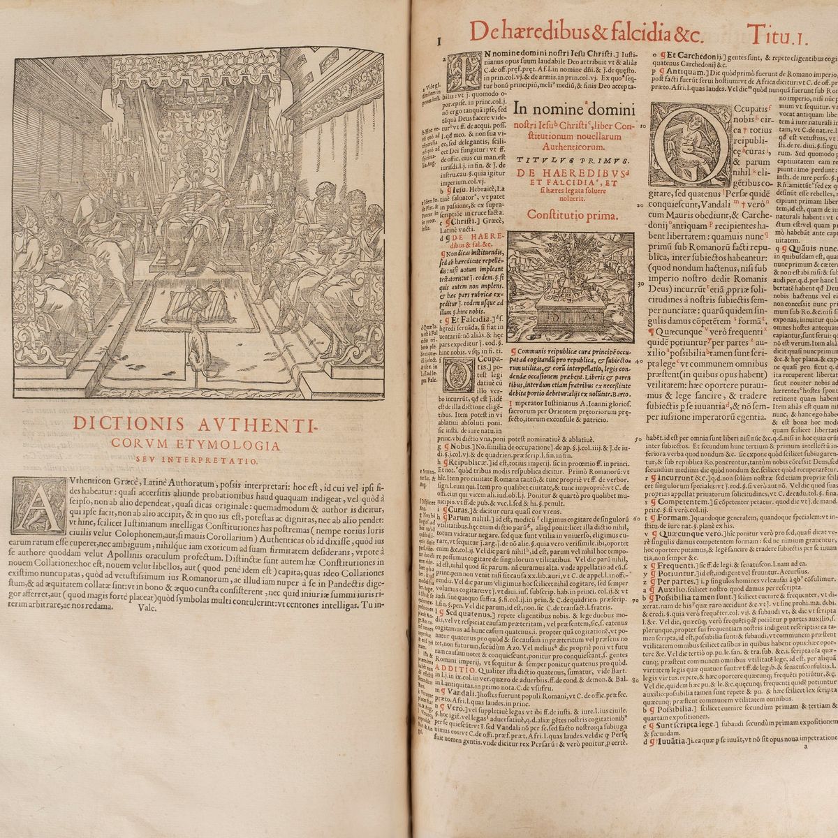 Giustiniano i [imperatore Bizantino] - Giustiniano I, Institutionum D. Iustiniani sacratissimi im...