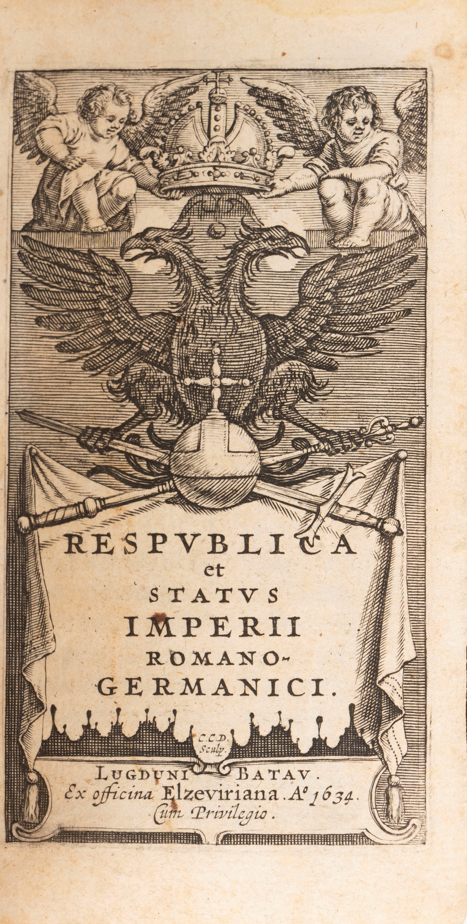 Respublica et Status Imperii RomanoGermanici 1634 Books, Autographs