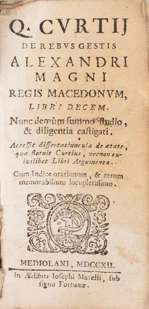 De rebus gestis Alexandri Magni Regis Macedonum