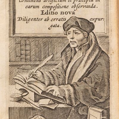 Erasmo da Rotterdam, De conscribendis Epistolis, Amsterdam, 1636