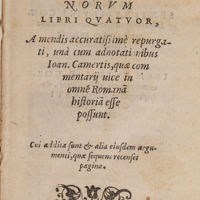 De gestis Romanorum libri quatuor, Venezia, 1559