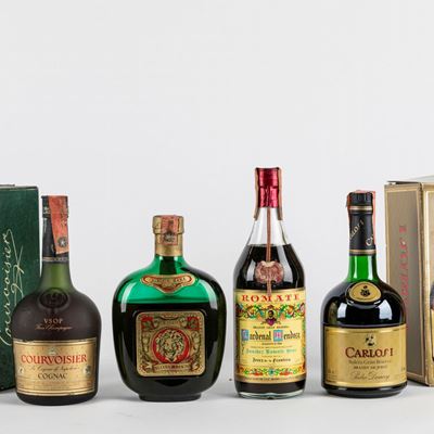Selezione Cognac e Brandy (4 Bt)