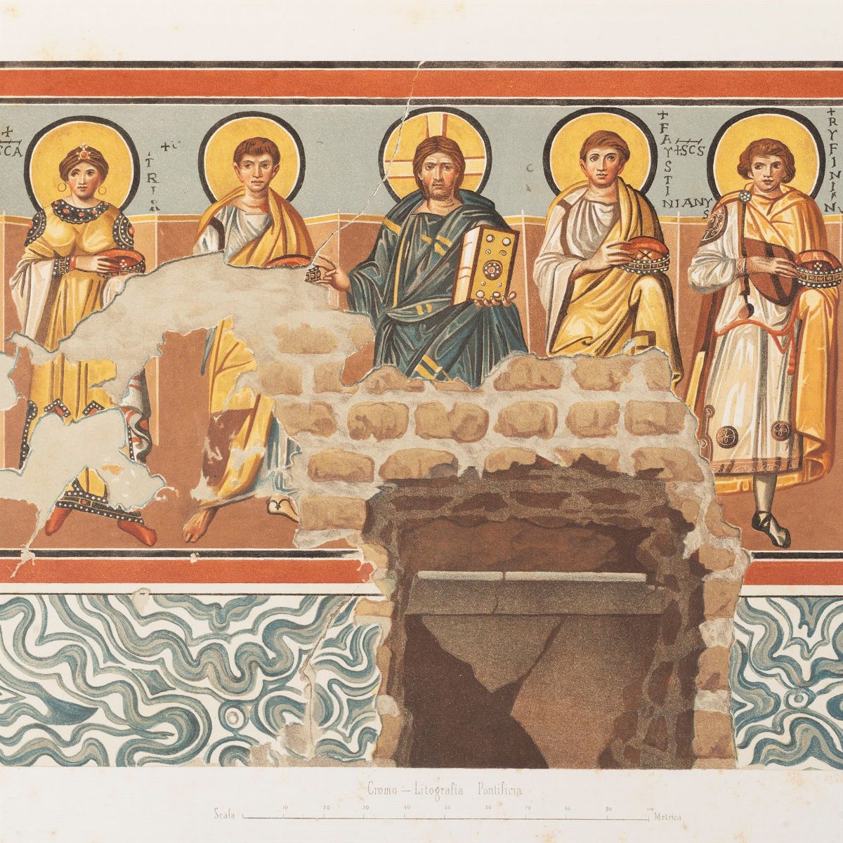  De Rossi, Giovanni Battista Roma sotterranea cristiana 1864 Libri