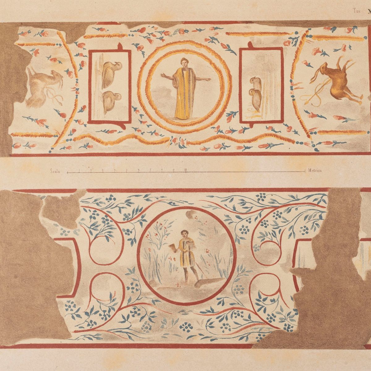 Giovanni Battista De Rossi - Roma sotterranea cristiana - Cromo-litografia pontificia, 1864-1877