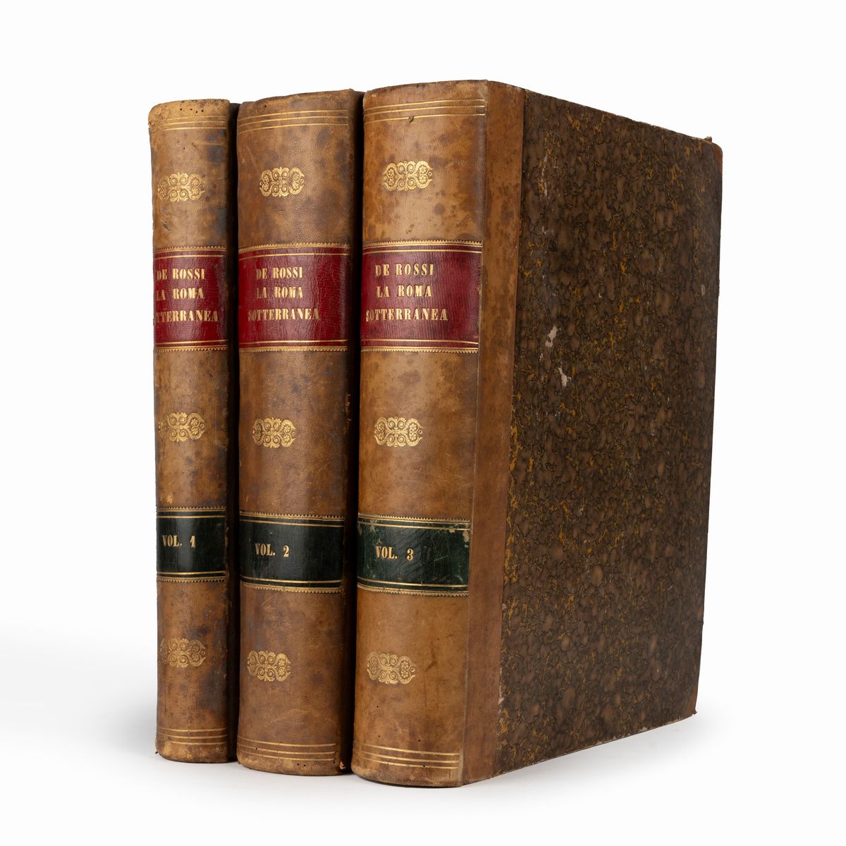 Giovanni Battista De Rossi - Roma sotterranea cristiana - Cromo-litografia pontificia, 1864-1877