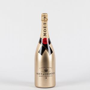 Moet & Chandon Brut Imperial Gold Bottle Limited Edition Magnum (1 BT)