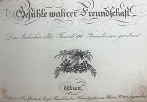 Viennese Friendship Album