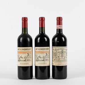 Avignonesi 1 bt Riserva Grandi Annate 1999 e 1 bt Desiderio 1999