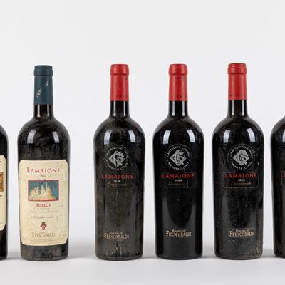 Frescobaldi Castelgiocondo 1 Bt Lamaione 1996, 4 Bts Lamaione 1998 e 1 Bt Brunello 1996
