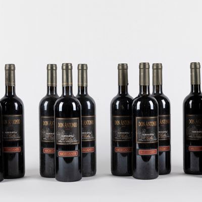 Verticale 2000-2004 Morgante Don Antonio Nero D'avola 12 Bts