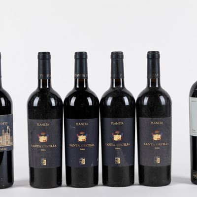 Planeta 4 Bts Santa Cecilia 2004, Donnafugata 1 Bt Mille e una Notte 2005, Duca di Salaparuta 1 B...