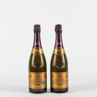 Veuve Clicquot Ponsardin Carte Or Brut 1973 2 Bts