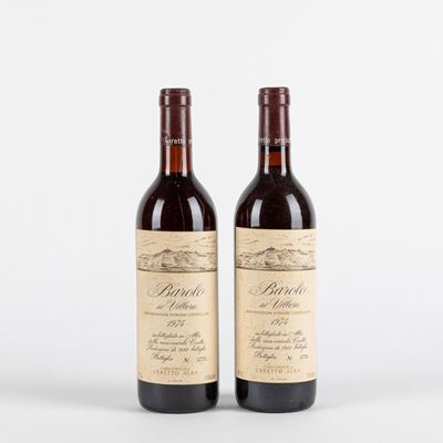 Ceretto Barolo del Villero 1974 (2 Bt)