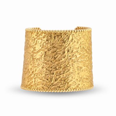 Bracciale a schiava, oro rosa 18k, collezione 'Perlée'