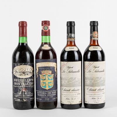 Selezione Brunello e Chianti (4 Bt)