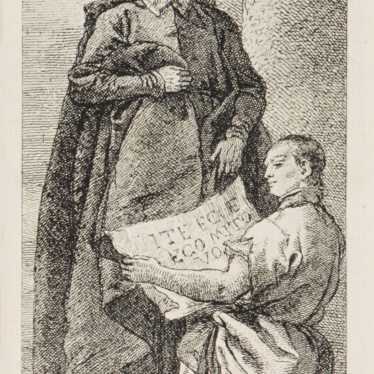Tiepolo, Giandomenico - Tiepolo, Lotto di 10 incisioni del XX secolo
