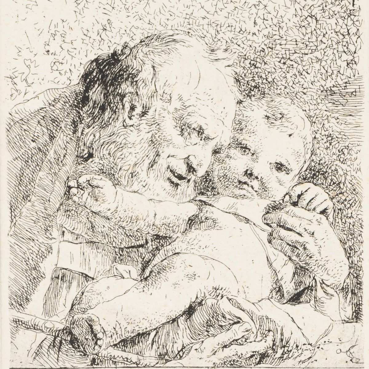 Tiepolo, Giandomenico - Tiepolo, Lotto di 10 incisioni del XX secolo