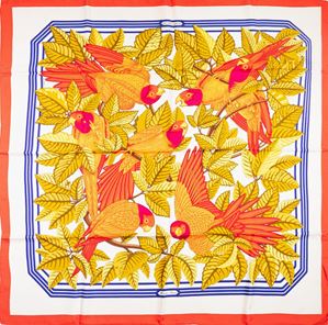 Foulard Les Perroquets