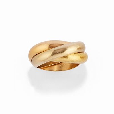 Anello, oro 18K, collezione 'Trinity'