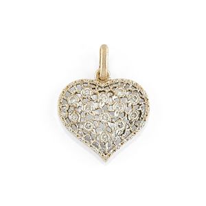 A 18K white gold and diamond pendant, Mario Buccellati