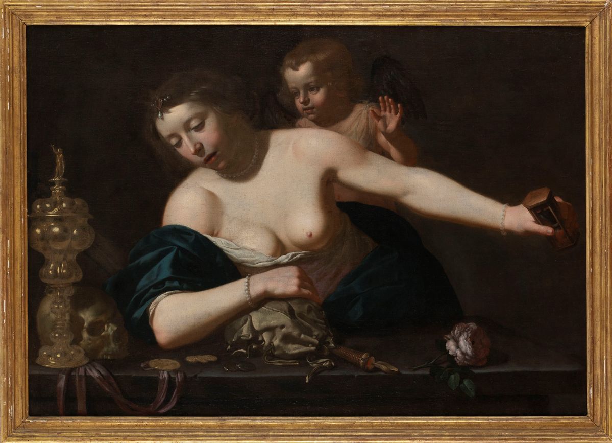Jan Van Bijlert - Vanitas, olio su tela