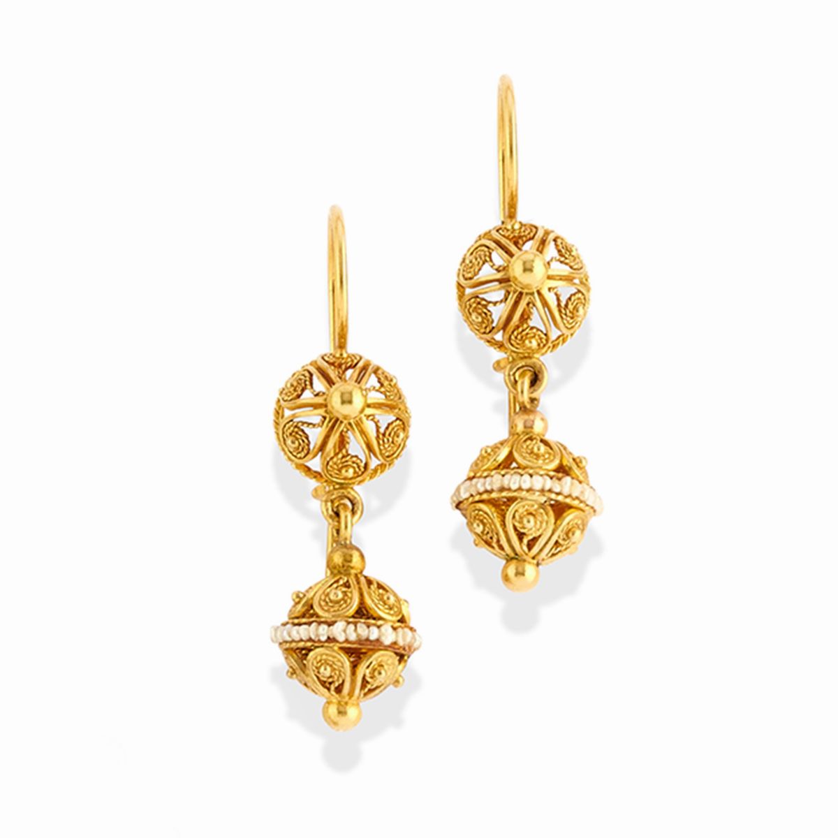Parure in oro giallo 18k, 14k e 9k