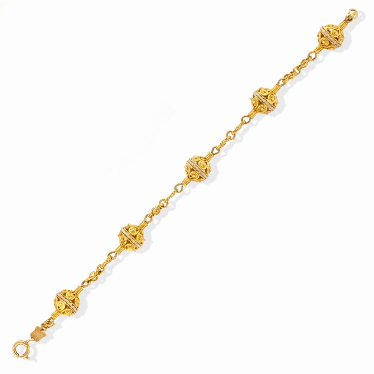 Parure in oro giallo 18k, 14k e 9k