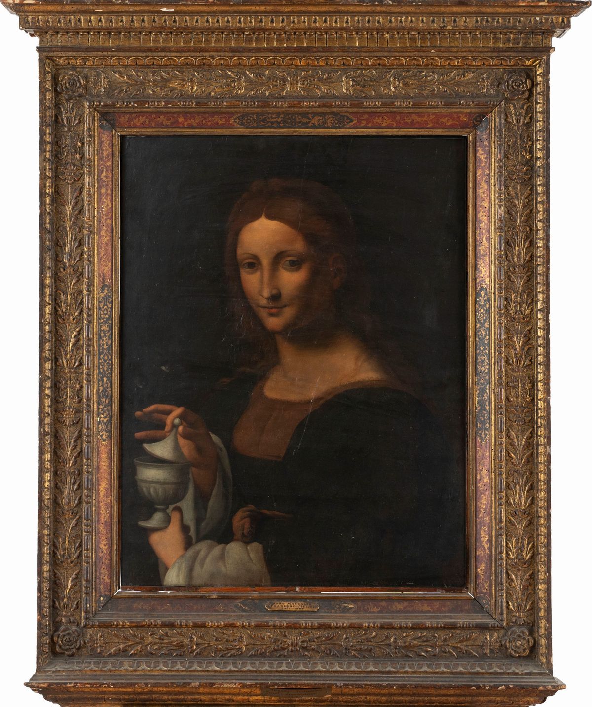 Seguace di Bernardino Luini - Anonimo, Maria Maddalena, olio su tavola