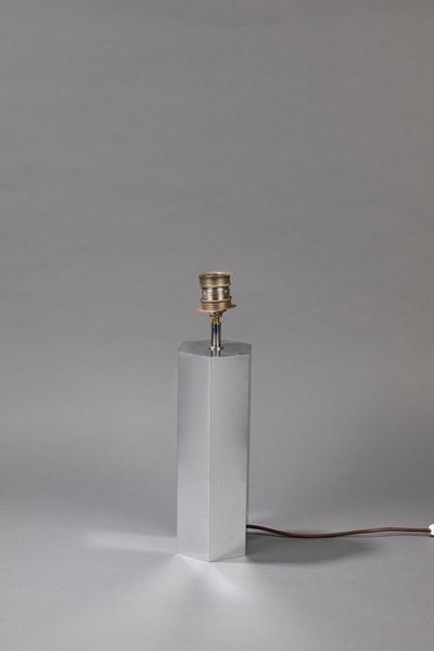 Lampada da tavolo Hexagon in acciaio
