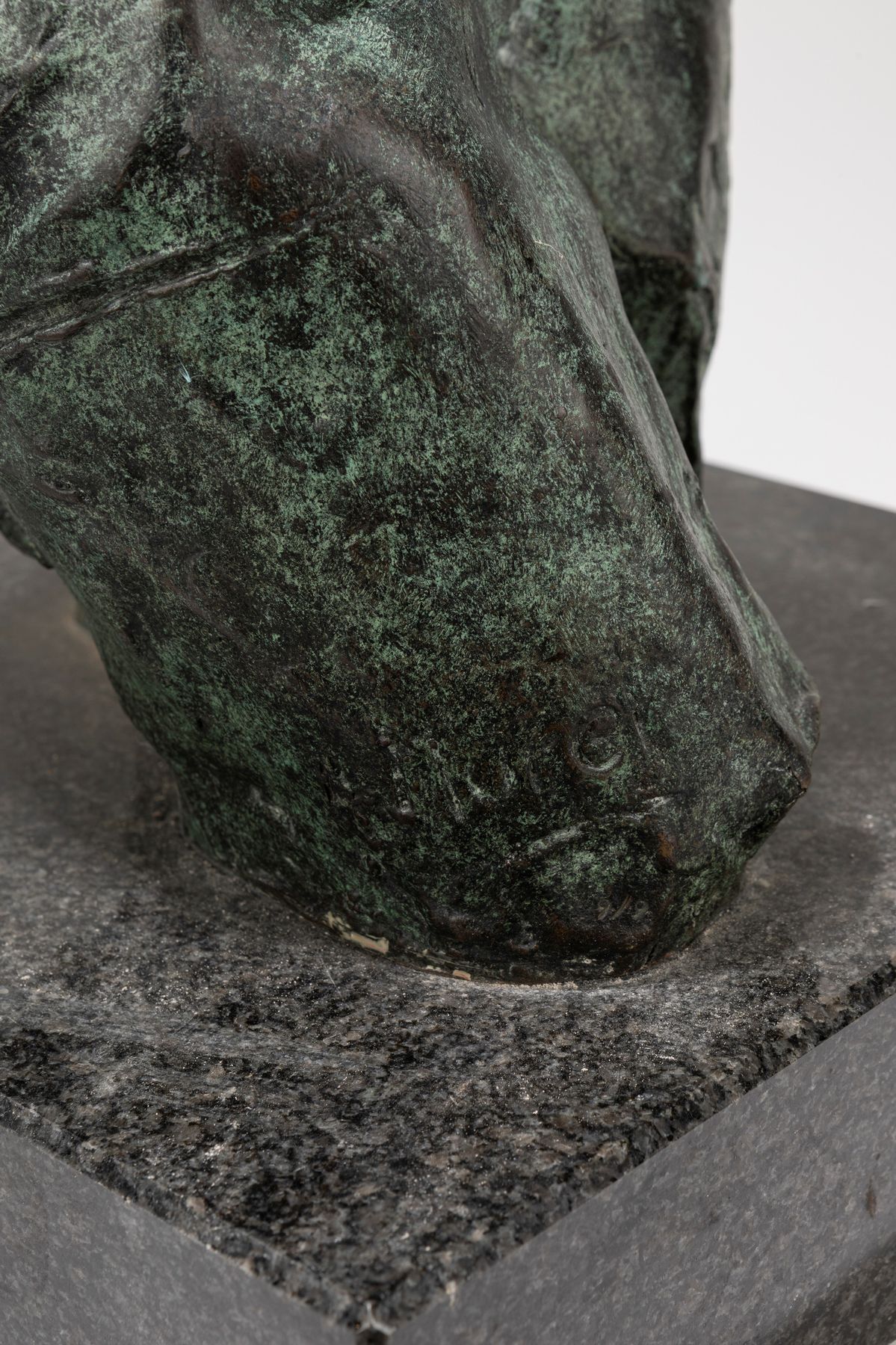 Augusto Murer - Torso d'uomo, bronzo, 1980, es. 9/9