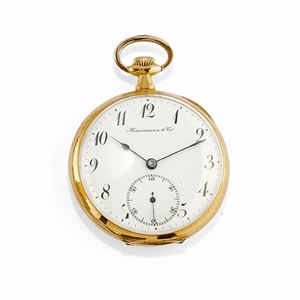 Orologio da tasca in oro giallo 18K