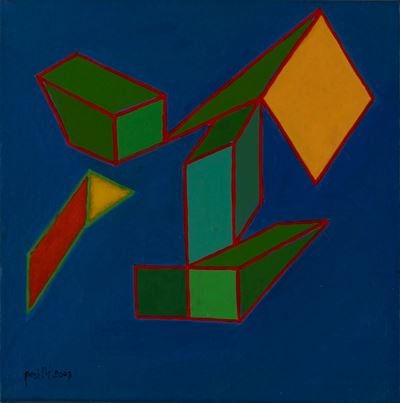 But (2003), tecnica mista su tela