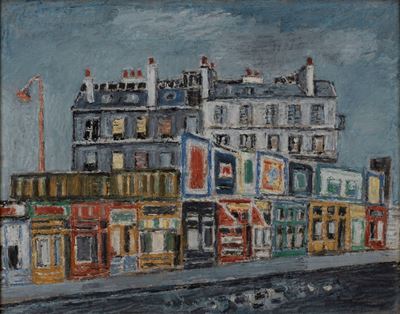 Parigi - olio su tela, cm 42 x 53