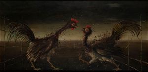 Galli in combattimento