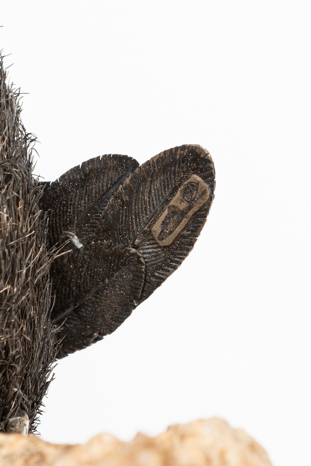 Mario Buccellati - Scultura Raffigurante Tre Passeri su Supporto Minerale