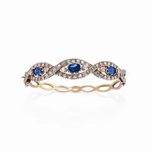  - Bracciale con zaffiri