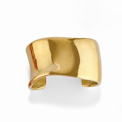 Bracciale a schiava in oro giallo 18k
