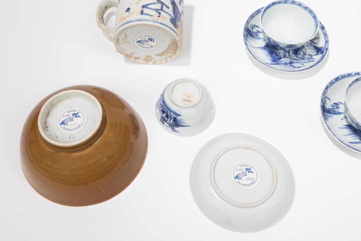 Set Nanking Cargo, porcellana cinese, dinastia Qing, XVIII secolo