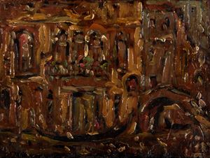 Vedova Emilio - Untitled (Ponte di Rialto)