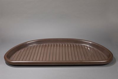 Creta - Fioriera in PVC marrone, 1967