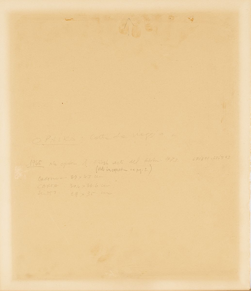 Roman Opalka - 1965/1- ∞, Dettaglio 671891-676783 676 (inchiostro su cartoncino)