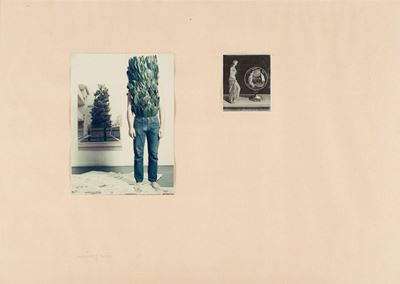 Senza titolo, collage e tecnica mista su carta