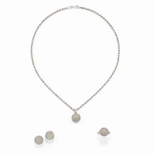  - Parure con diamanti