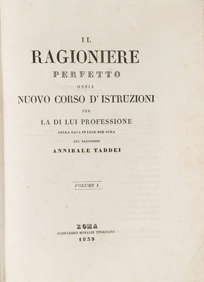 Il Ragioniere Perfetto Nuovo Corso D'istruzioni